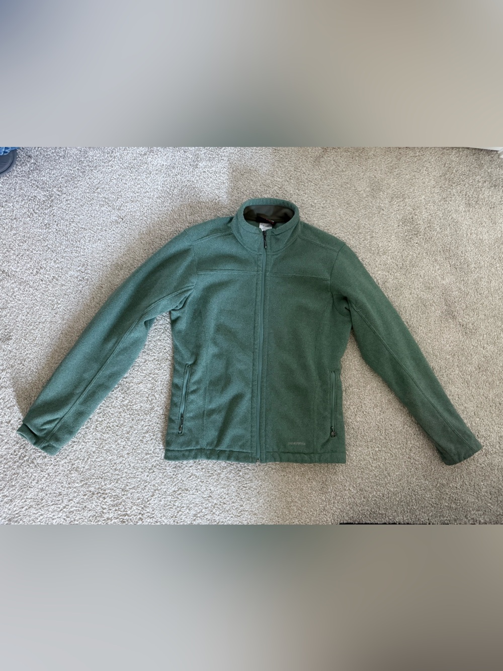 Patagonia Synchilla Full-Zip Fleece Jacket in Sage Green Women’s Small
